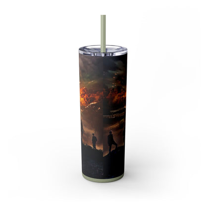 The 100 Stainless Steel Tumbler - Orange - House of O & A