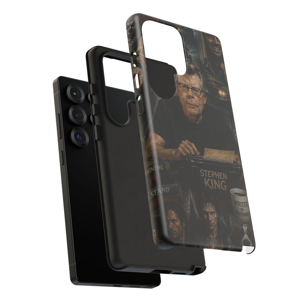 Stephen King Horror Phone Case – Gothic Dark Literature Samsung Protective Case