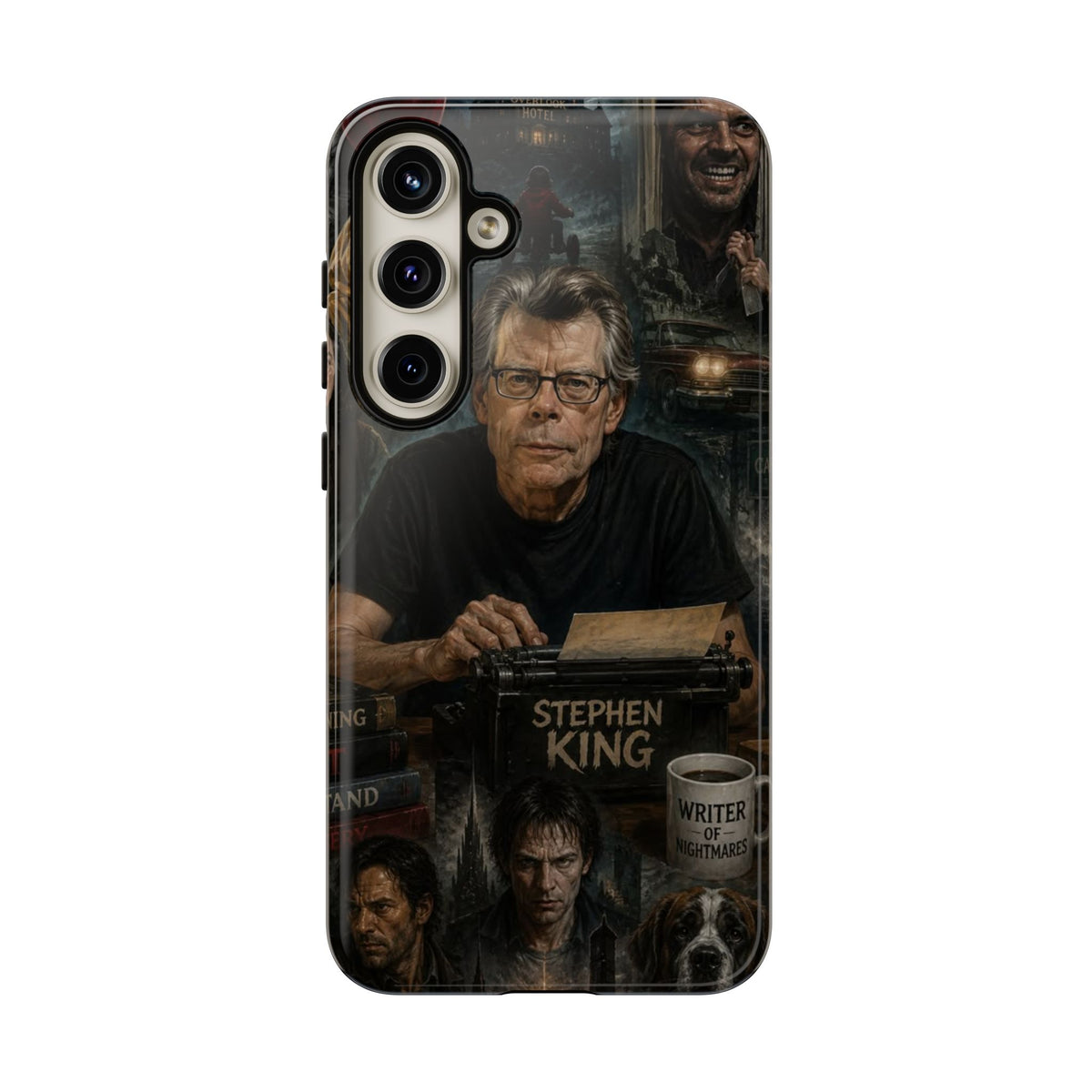 Stephen King Horror Phone Case – Gothic Dark Literature Samsung Protective Case