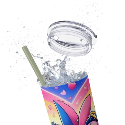Skinny Tumbler - Stitch and Angel Love Design - House of O & A