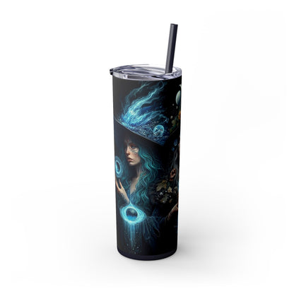 Witch Sisters Skinny Tumbler