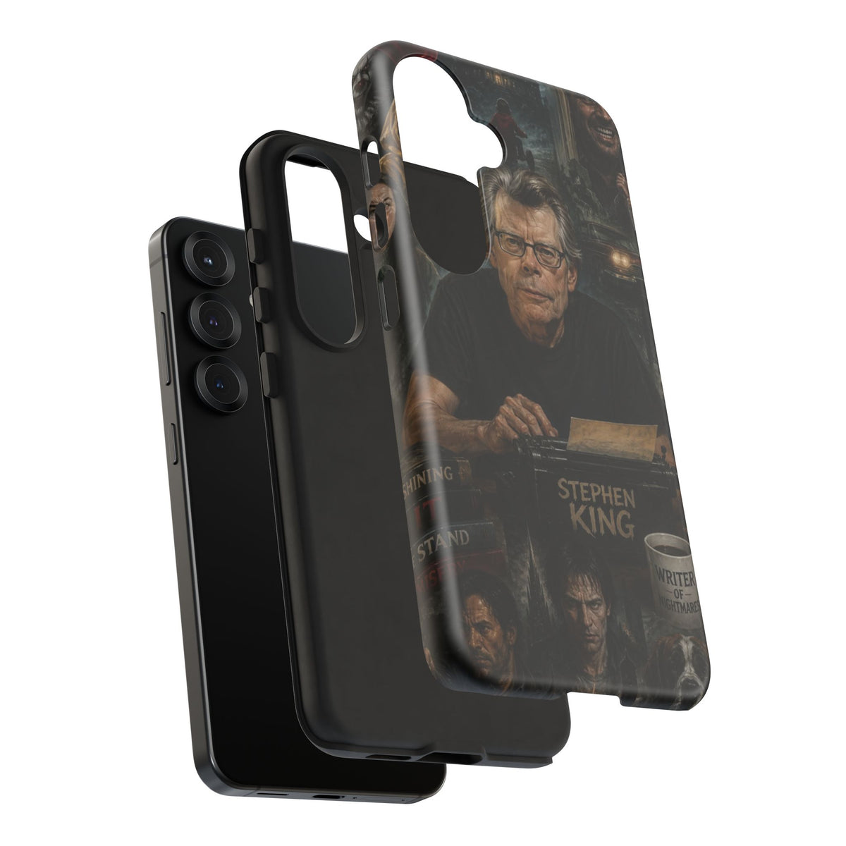 Stephen King Horror Phone Case – Gothic Dark Literature Samsung Protective Case