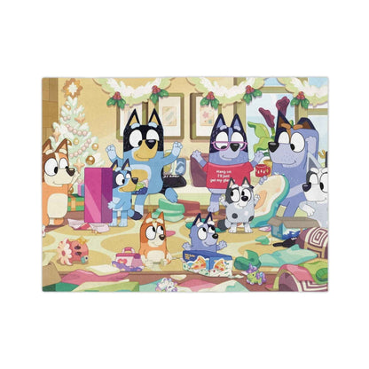 Bluey - Velveteen Minky Blanket