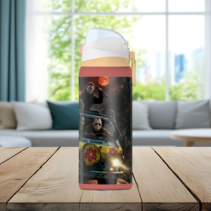 Nightmare Road Trip 32oz Insulated Water Bottle – Horror Legends Edition