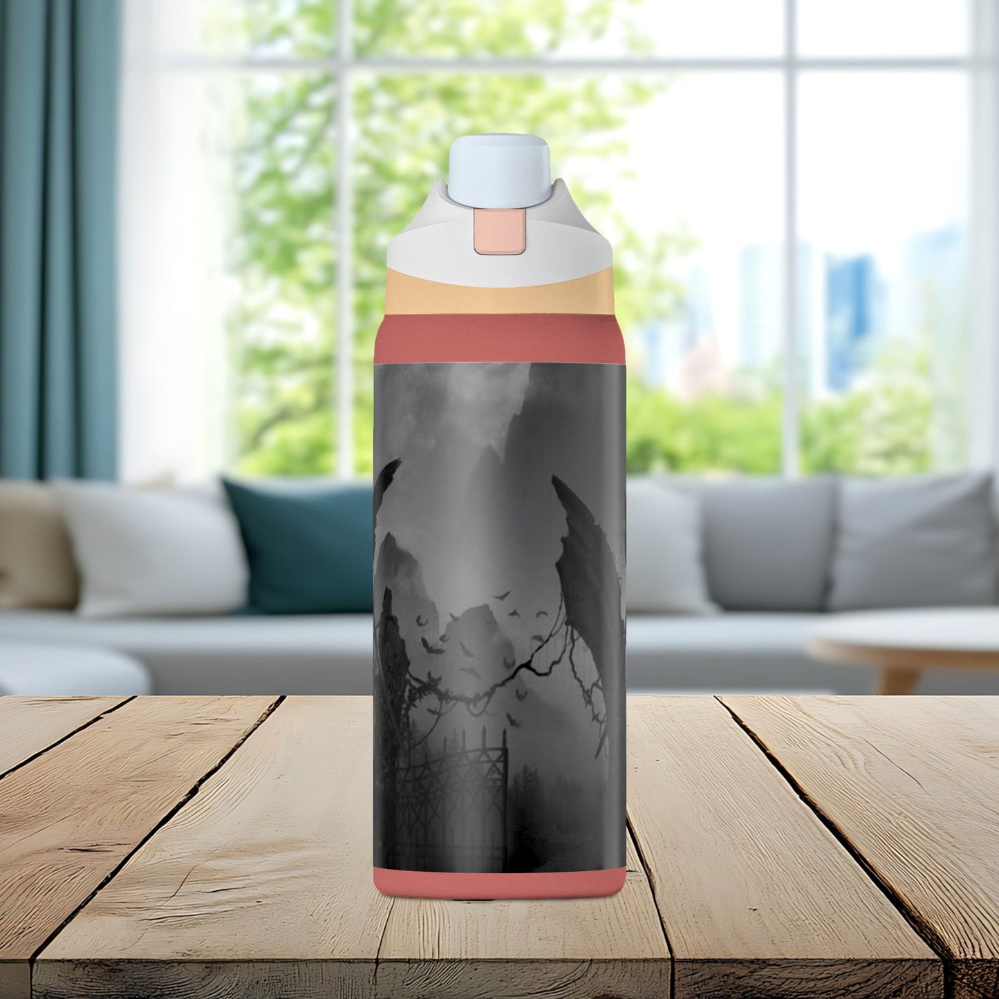 Insulated Water Bottle — Gothic Angel
