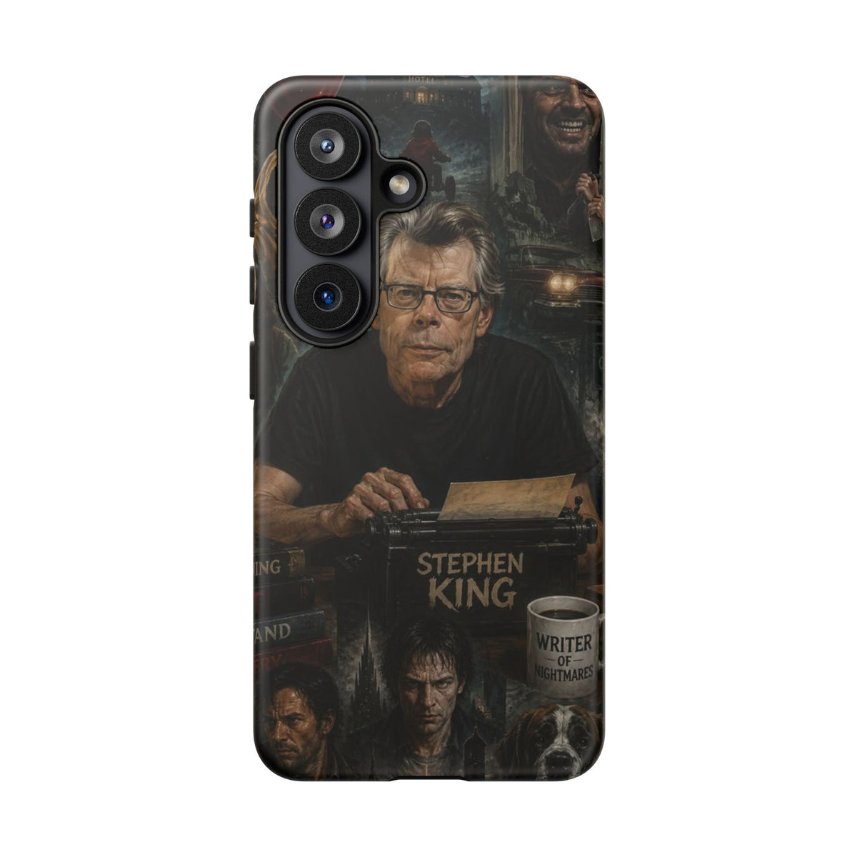 Stephen King Horror Phone Case – Gothic Dark Literature Samsung Protective Case