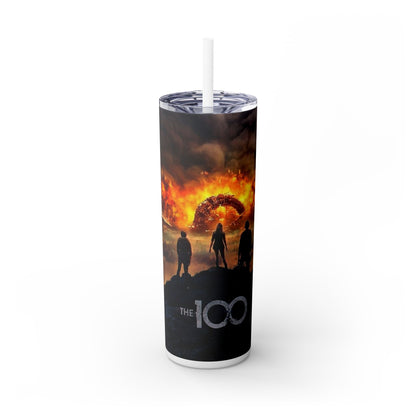 The 100 Stainless Steel Tumbler - Orange - House of O & A