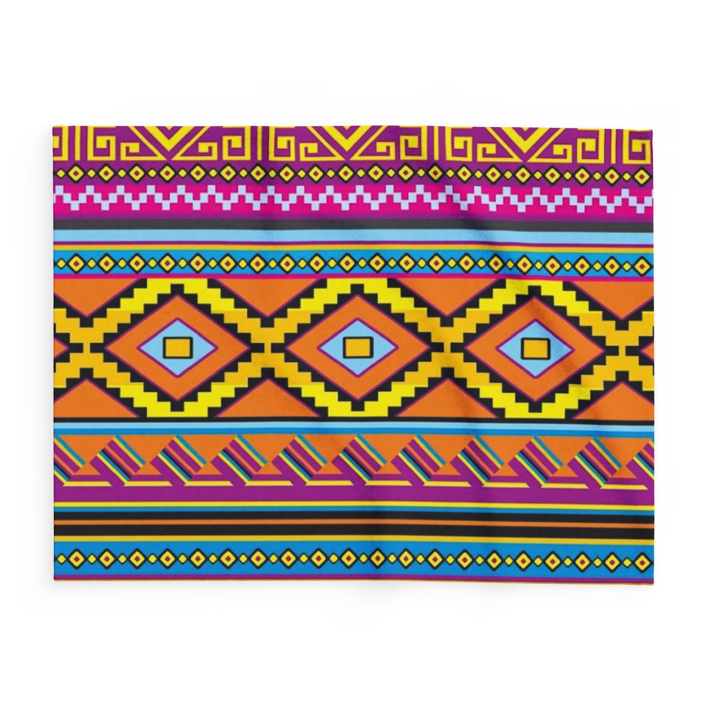 Aztec Pattern - Arctic Blanket - House of O & A