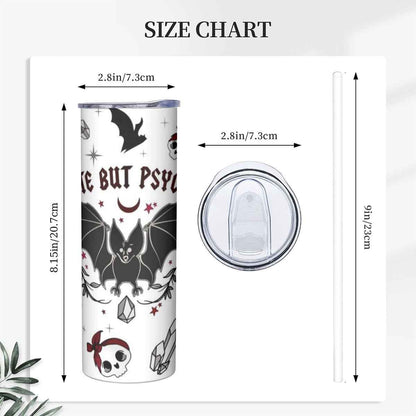 20OZ Straight Cup With Sliding Lid Printed in USA