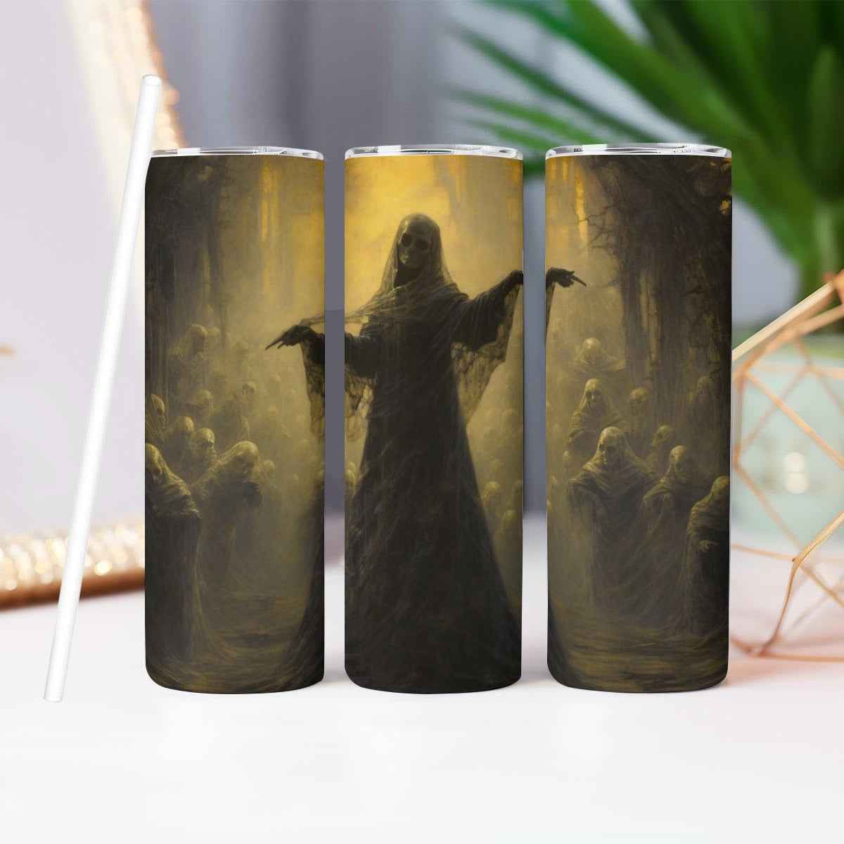 20OZ Straight Cup With Sliding Lid Printed in USA