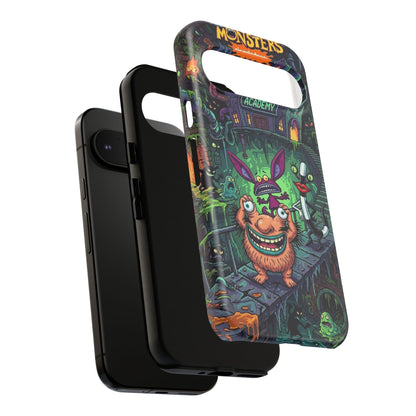 Colorful Cartoon Monster Academy Design (Tough Cases)