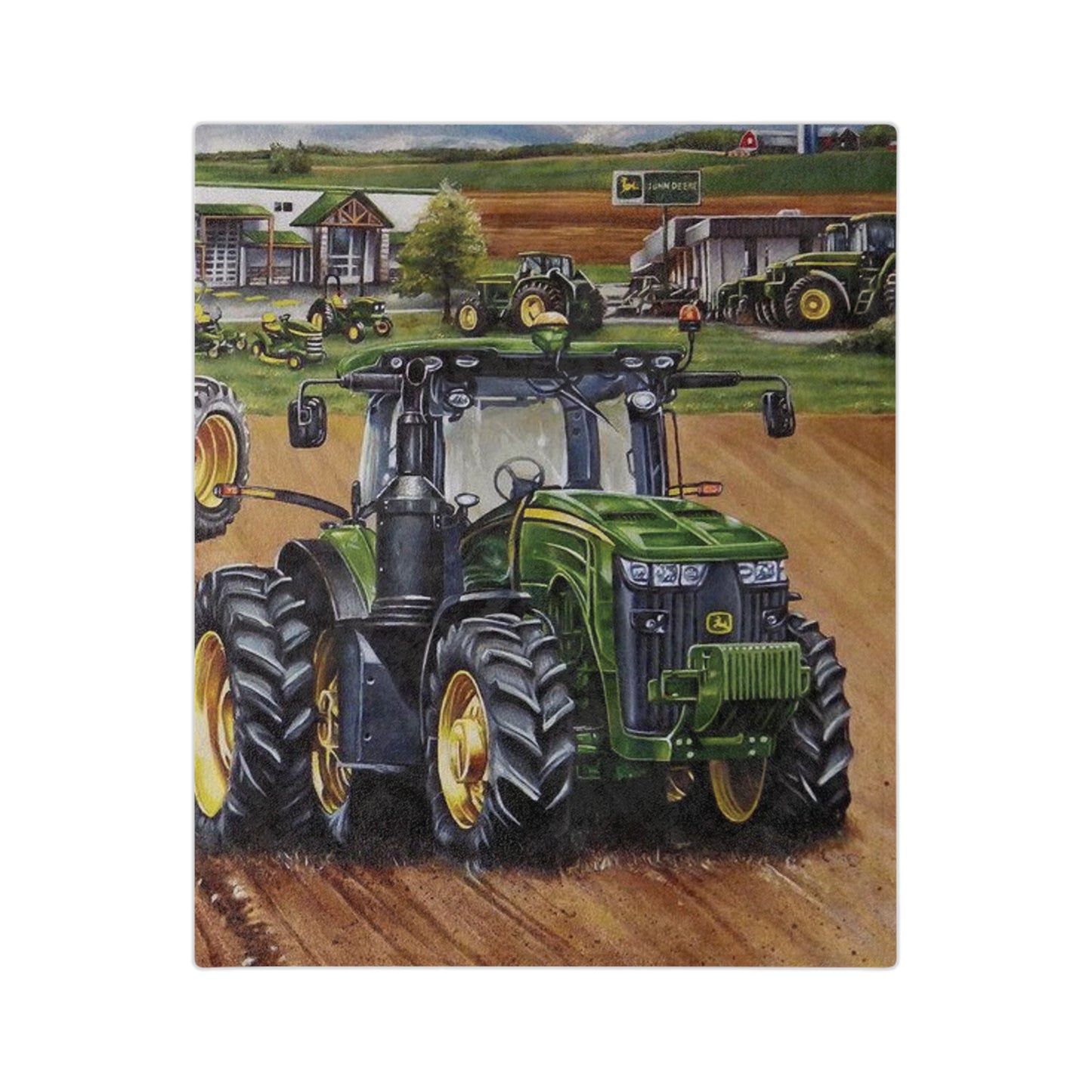 John Deere Tractor Landscape