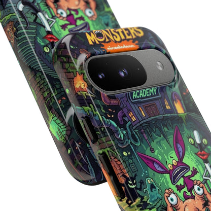 Colorful Cartoon Monster Academy Design (Tough Cases)