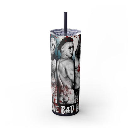 I Love Bad Boys Skinny Tumbler - House of O & A