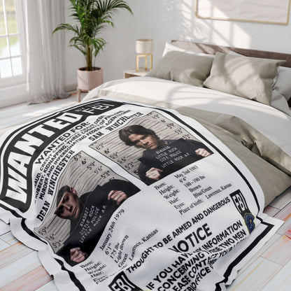 Supernatural Sam & Dean Arctic Blanket
