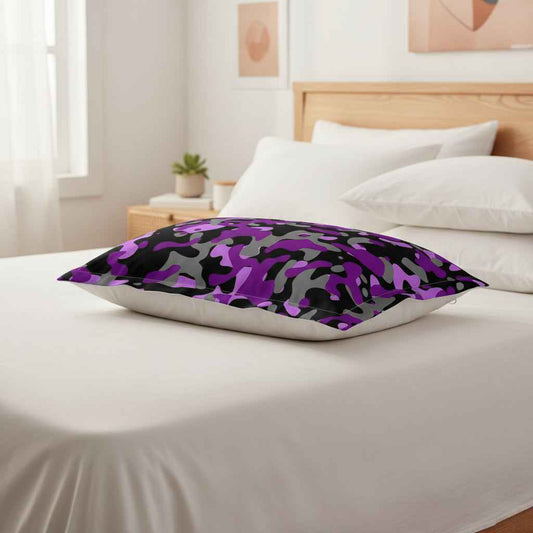 Purple Camo Pillow Sham