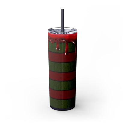 🔥 Freddy Krueger Skinny Tumbler – A Nightmare You’ll Love 🔥