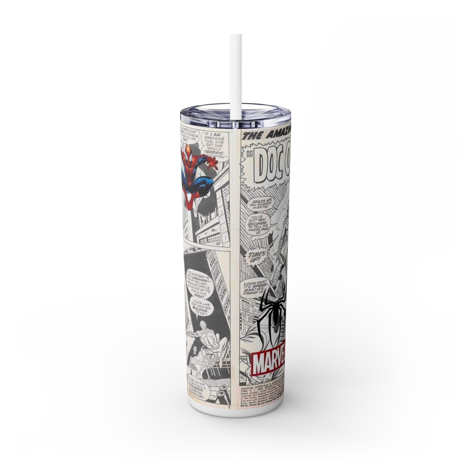 Skinny Tumbler Spiderman 20oz - House of O & A