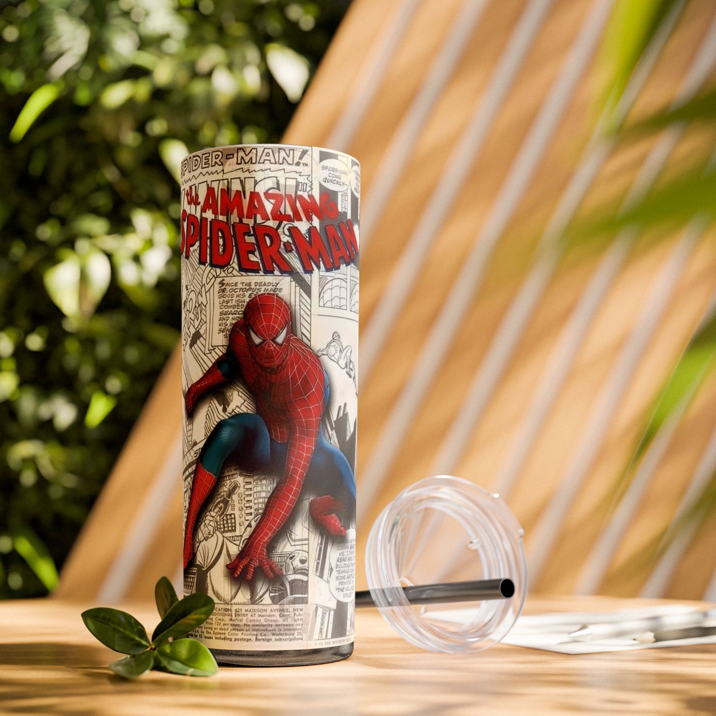 Skinny Tumbler Spiderman 20oz