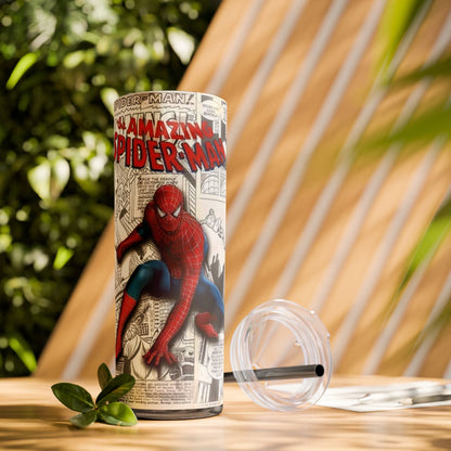 Skinny Tumbler Spiderman 20oz