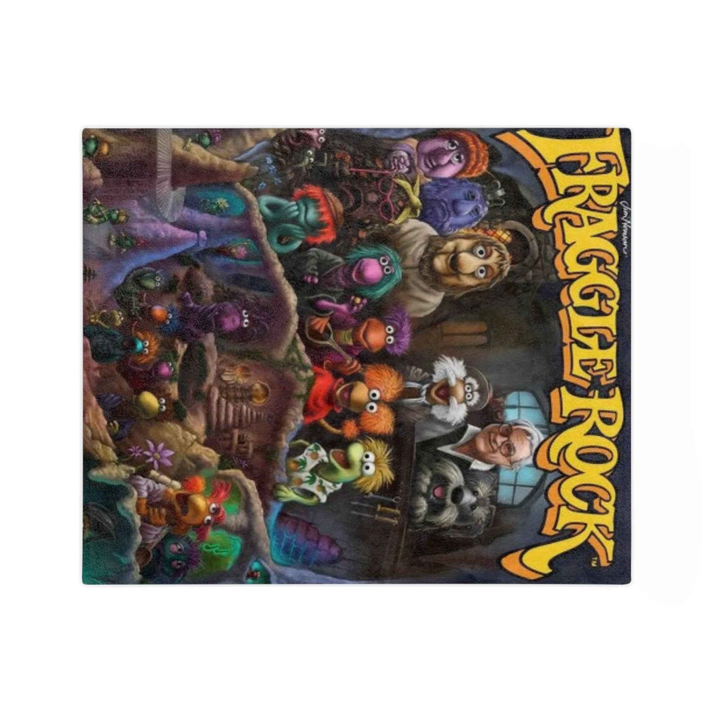Fraggle Rock - Velveteen Minky Blanket