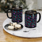 Neon Kitty Skulls Coffee Mug - House of O & A