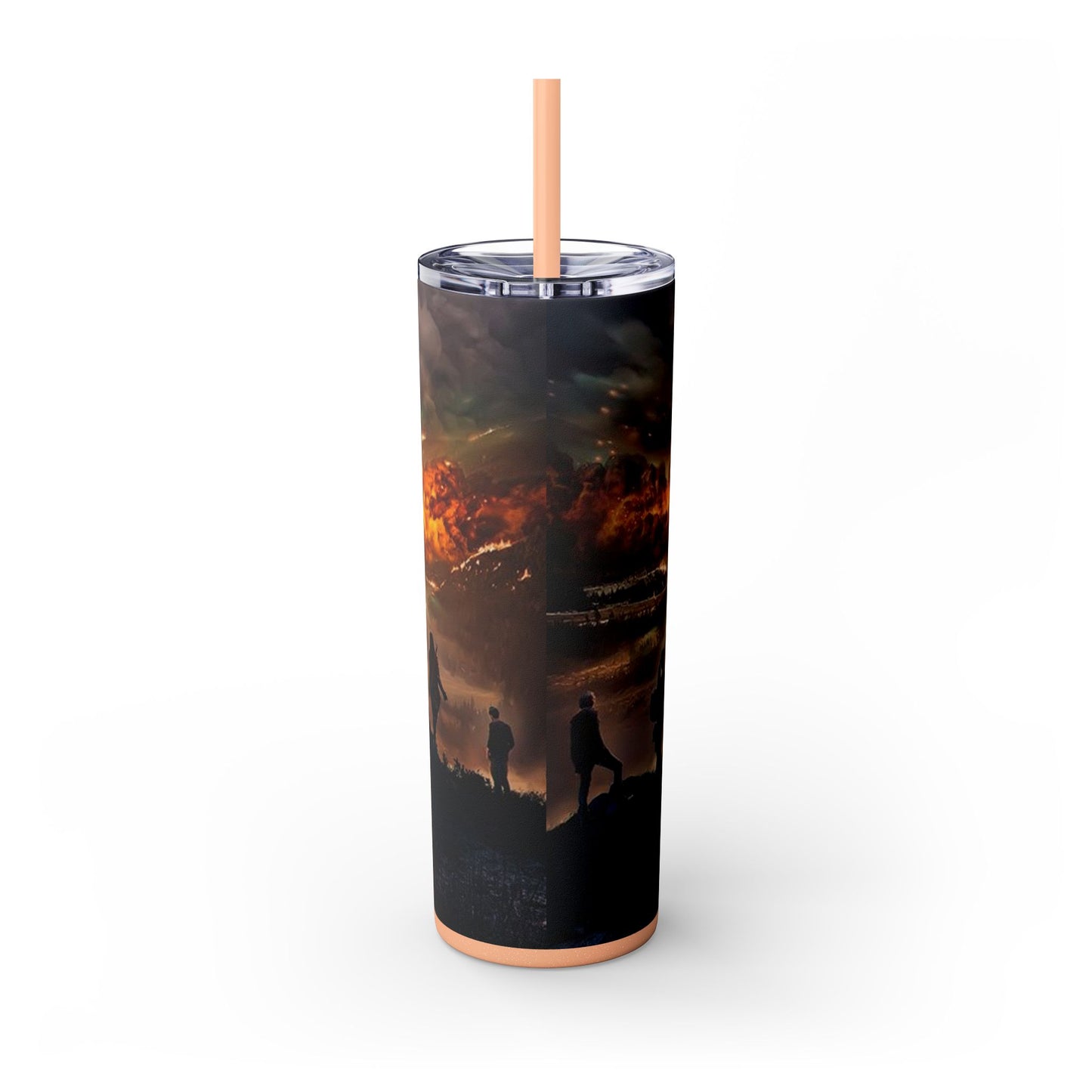 The 100 Stainless Steel Tumbler - Orange - House of O & A