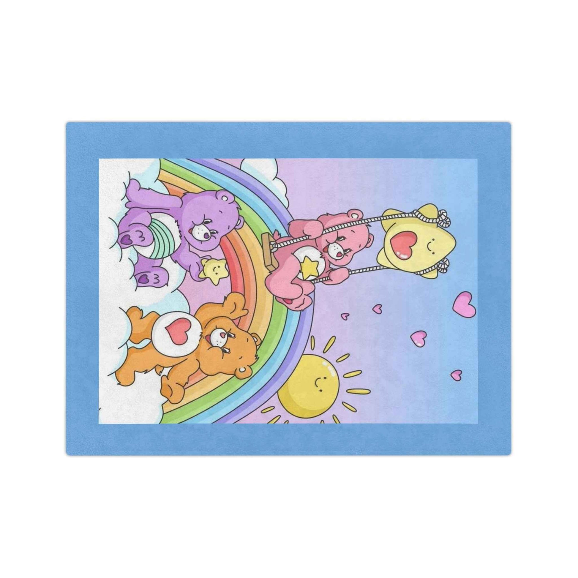 The Care Bears - Velveteen Minky Blanket