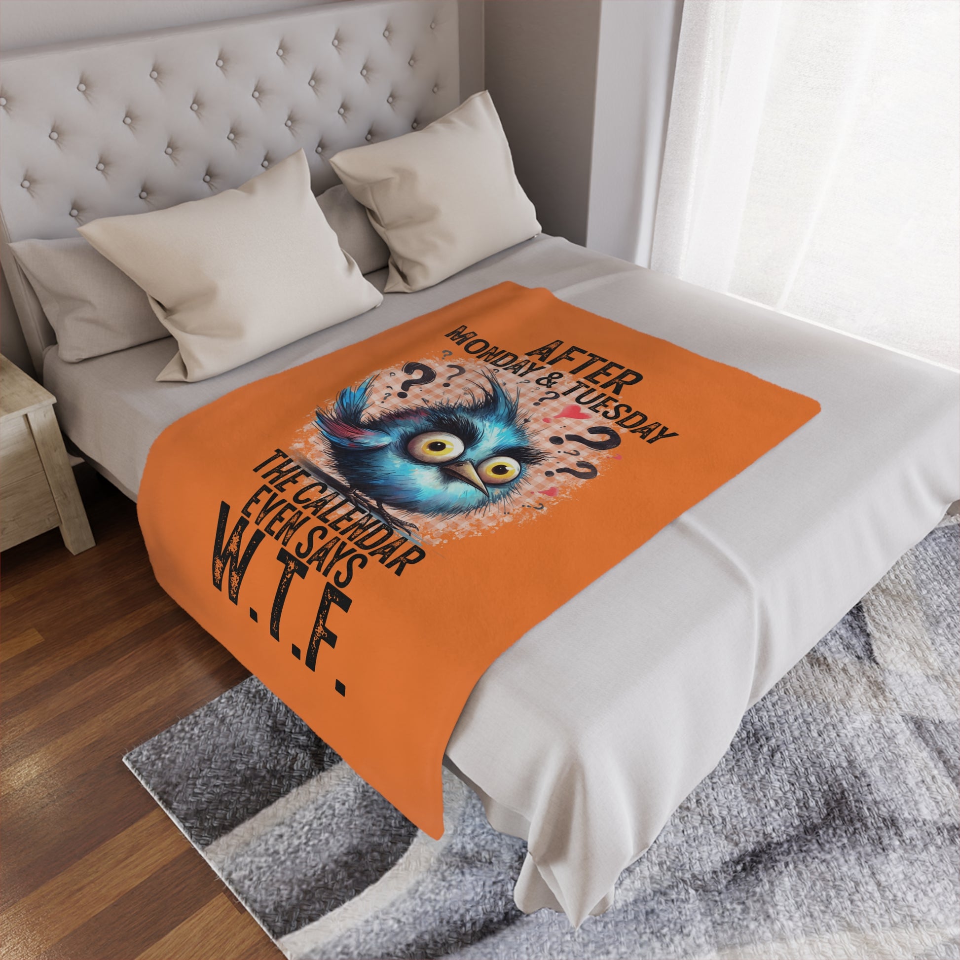 Blanket - After Monday & Tuesday Cozy Minky Blanket - House of O & A