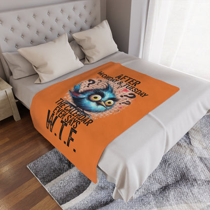 Blanket - After Monday & Tuesday Cozy Minky Blanket - House of O & A