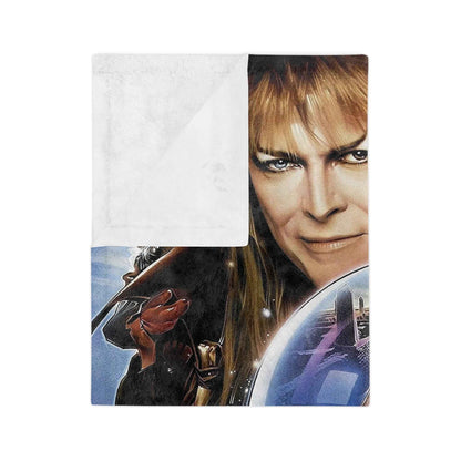 Jareth Labyrinth - Velveteen Minky Blanket