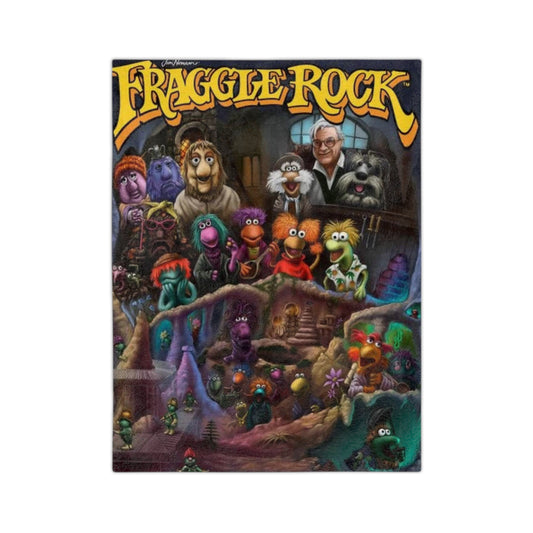 Fraggle Rock - Velveteen Minky Blanket
