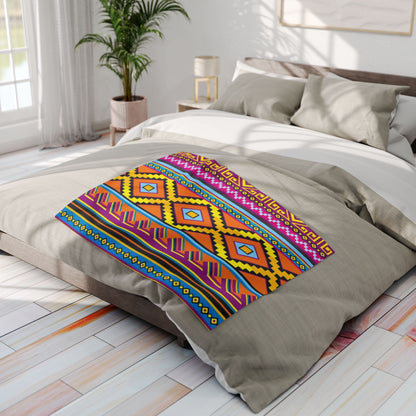 Aztec Pattern - Arctic Blanket