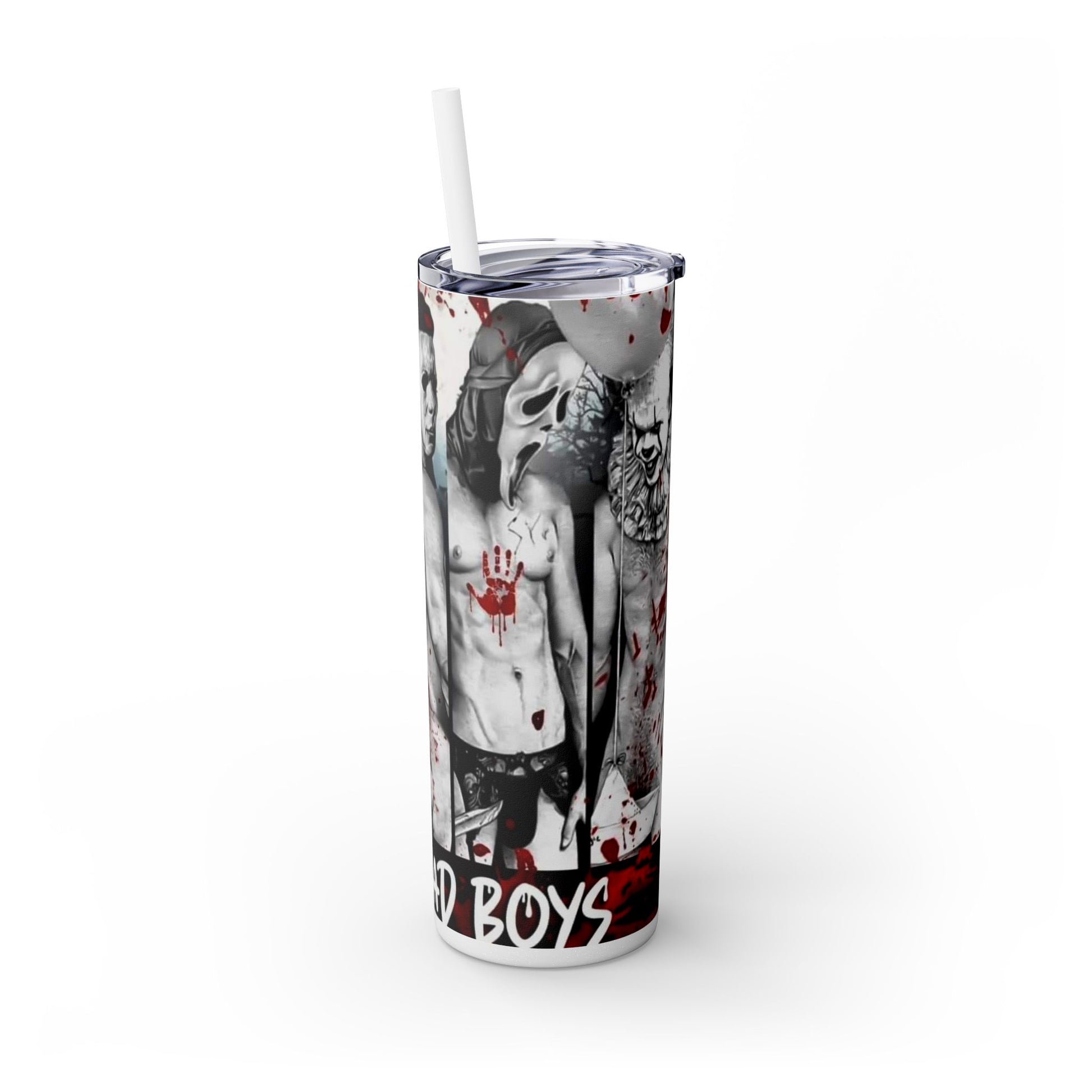 I Love Bad Boys Skinny Tumbler - House of O & A