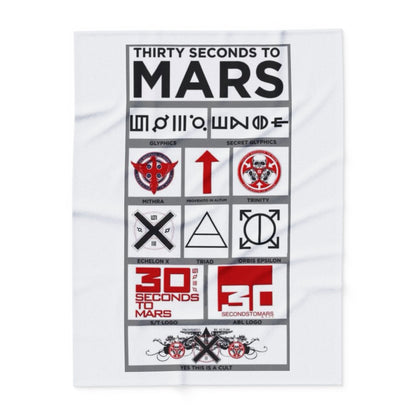 Thirty Seconds to Mars Arctic Blanket — "Yes This Is a Cult"