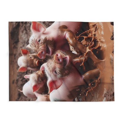 Piglet Muddy Fun Arctic Blanket - House of O & A