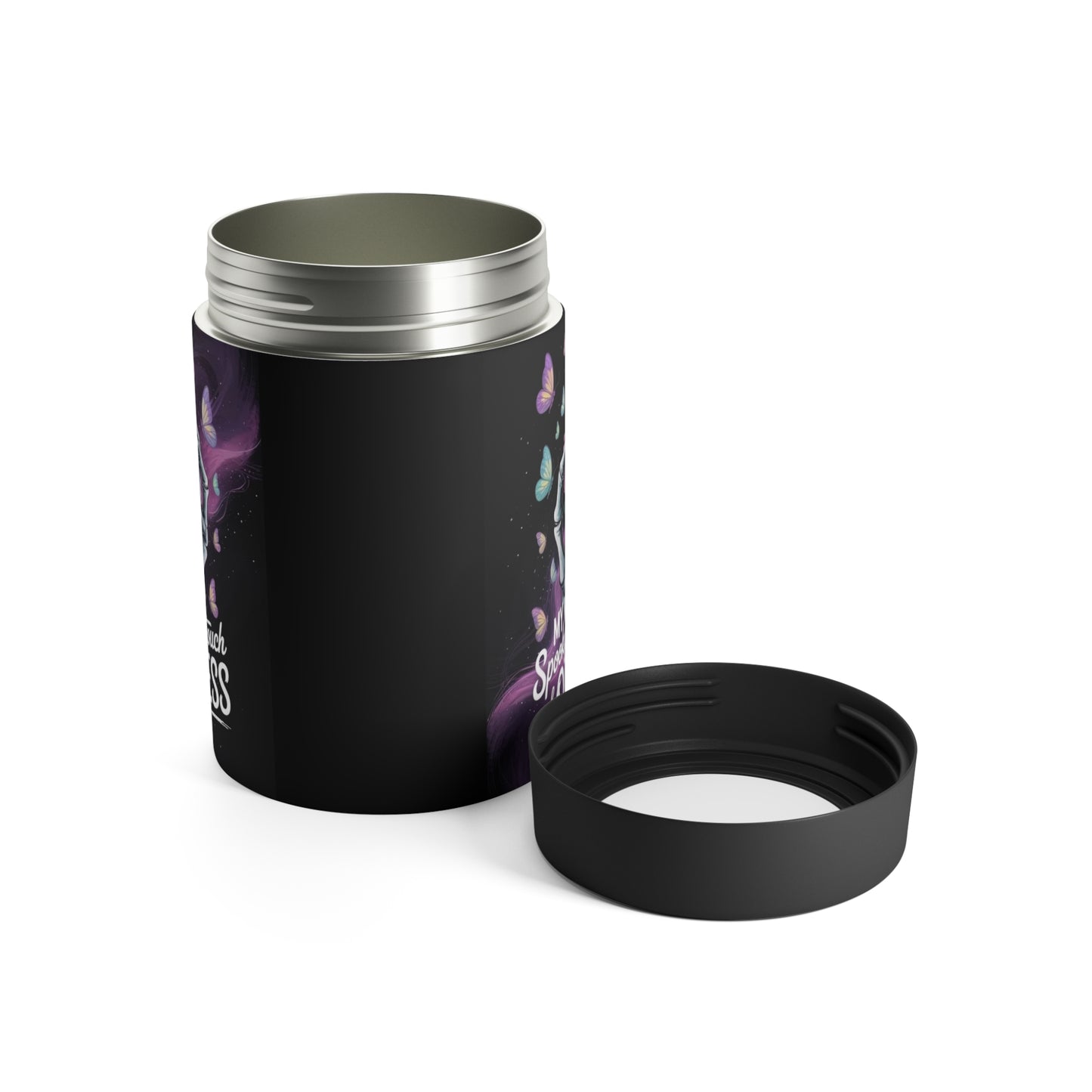 Butterfly Skull Can Holder – Insulated Beer Cooler