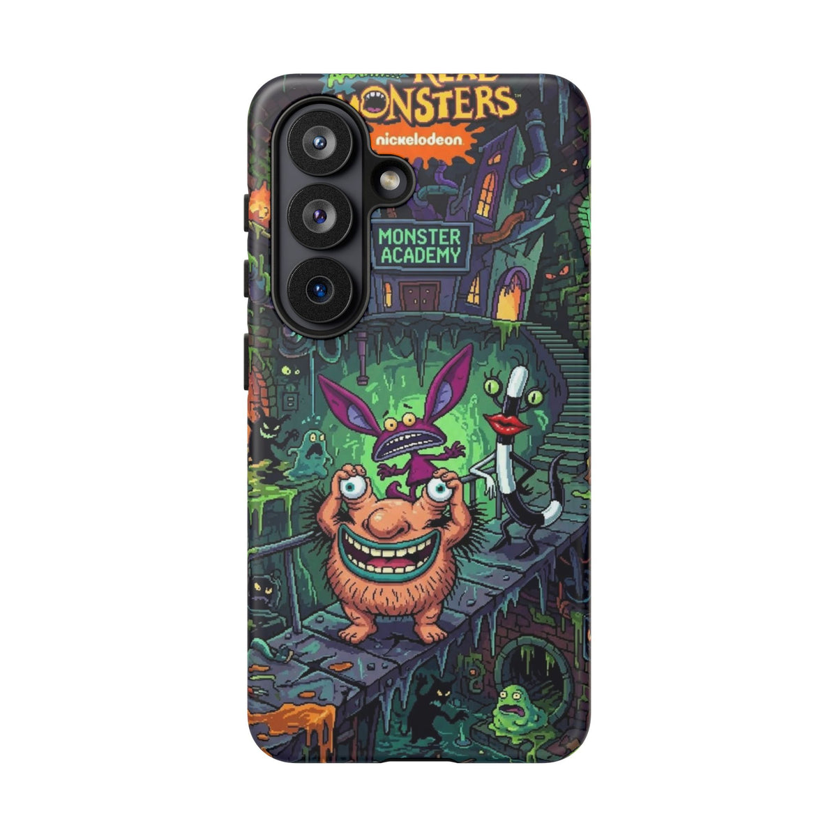 Colorful Cartoon Monster Academy Design (Tough Cases)