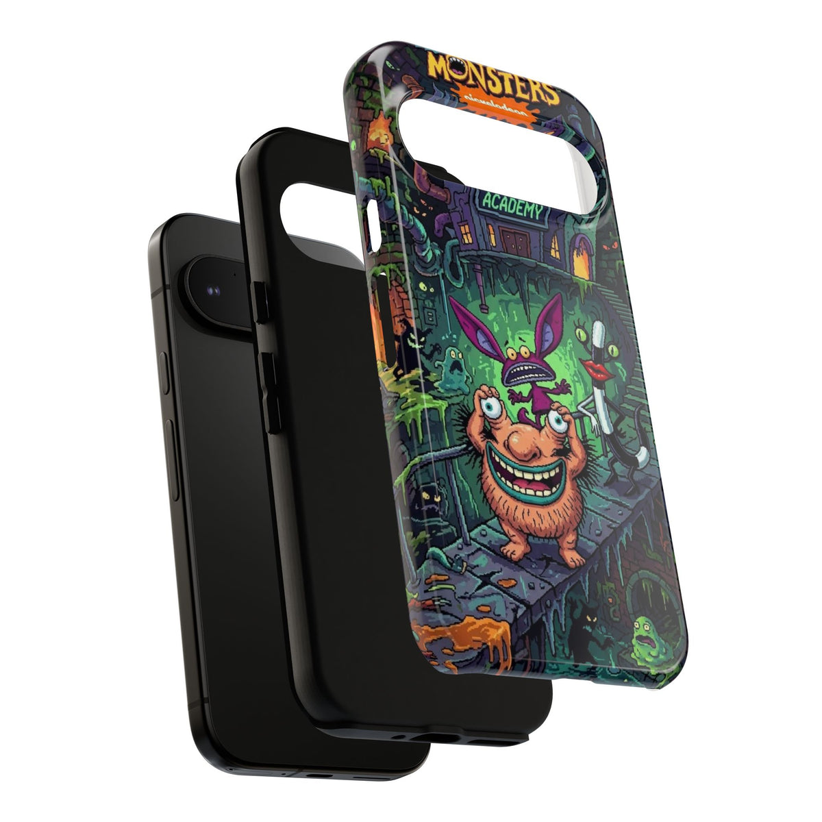 Colorful Cartoon Monster Academy Design (Tough Cases)