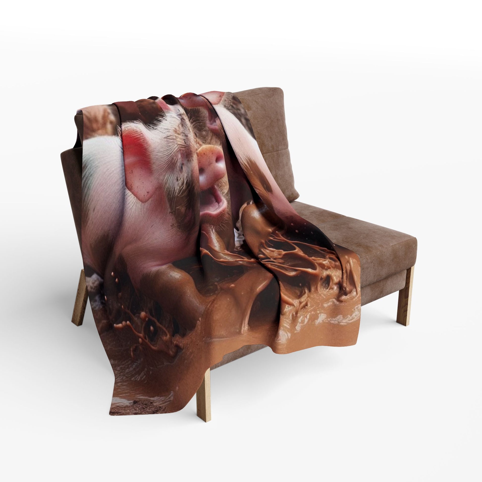 Piglet Muddy Fun Arctic Blanket - House of O & A