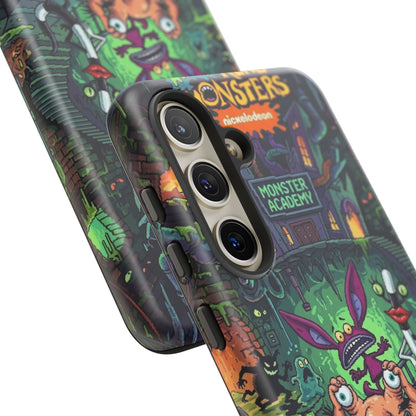 Colorful Cartoon Monster Academy Design (Tough Cases)