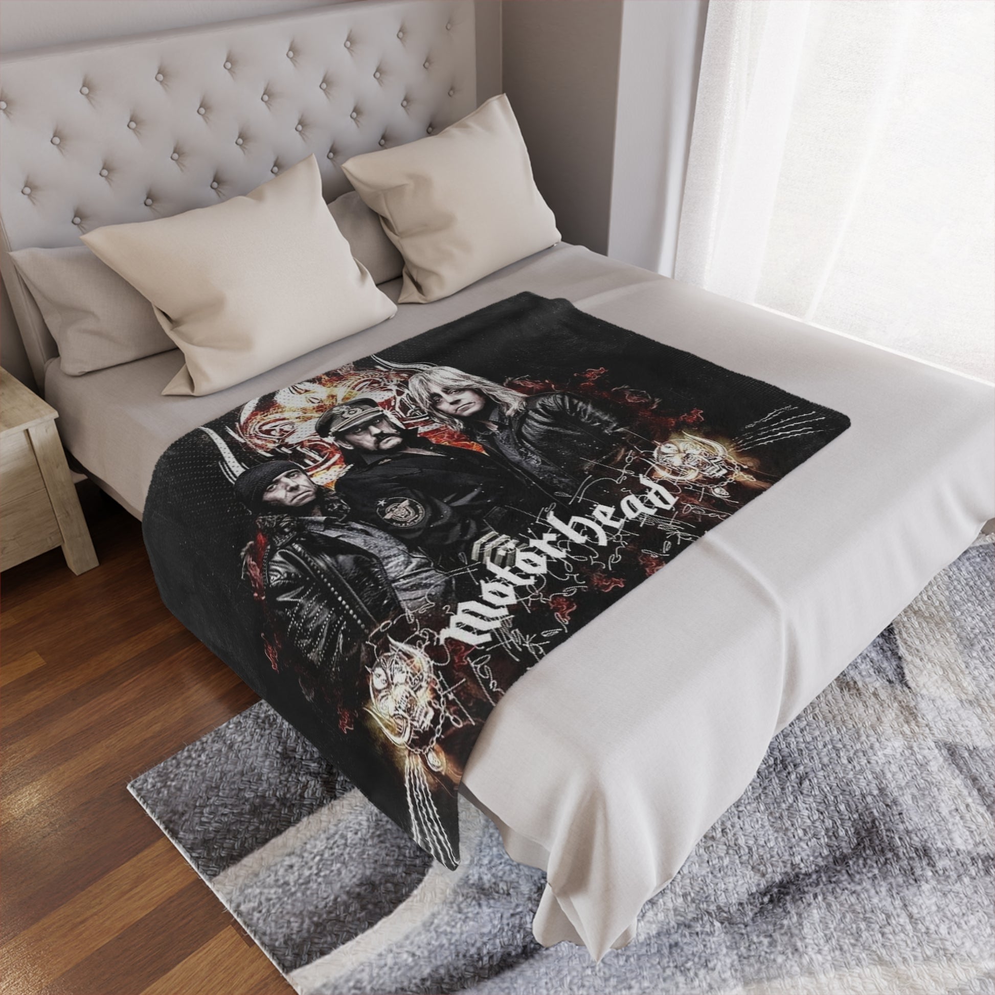 Motorhead Minky Blanket - House of O & A