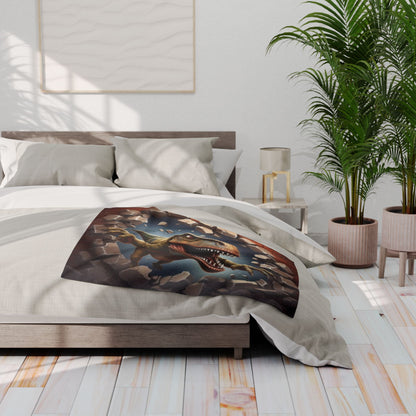 T-Rex Wall Break Arctic Blanket