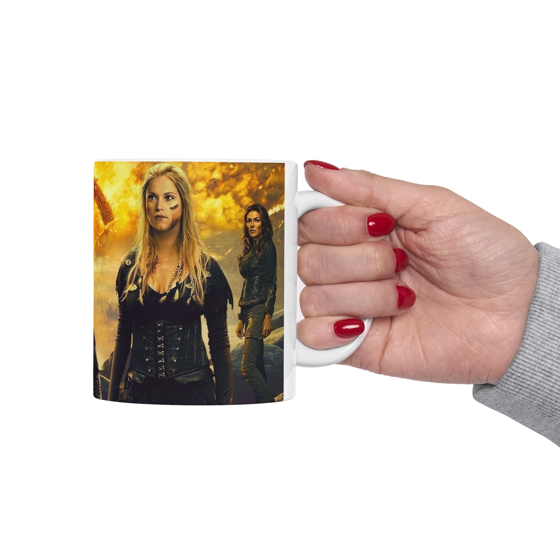 "The 100" Explosive Scene Coffee Mug – 11oz/15oz - House of O & A