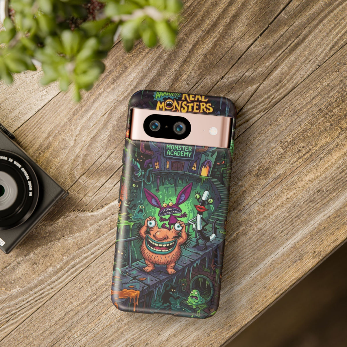 Google Pixel - Colorful Cartoon Monster Academy Design (Tough Cases)