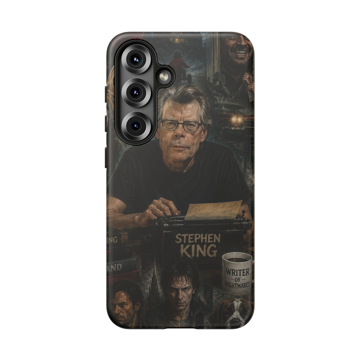 Stephen King Horror Phone Case – Gothic Dark Literature Samsung Protective Case