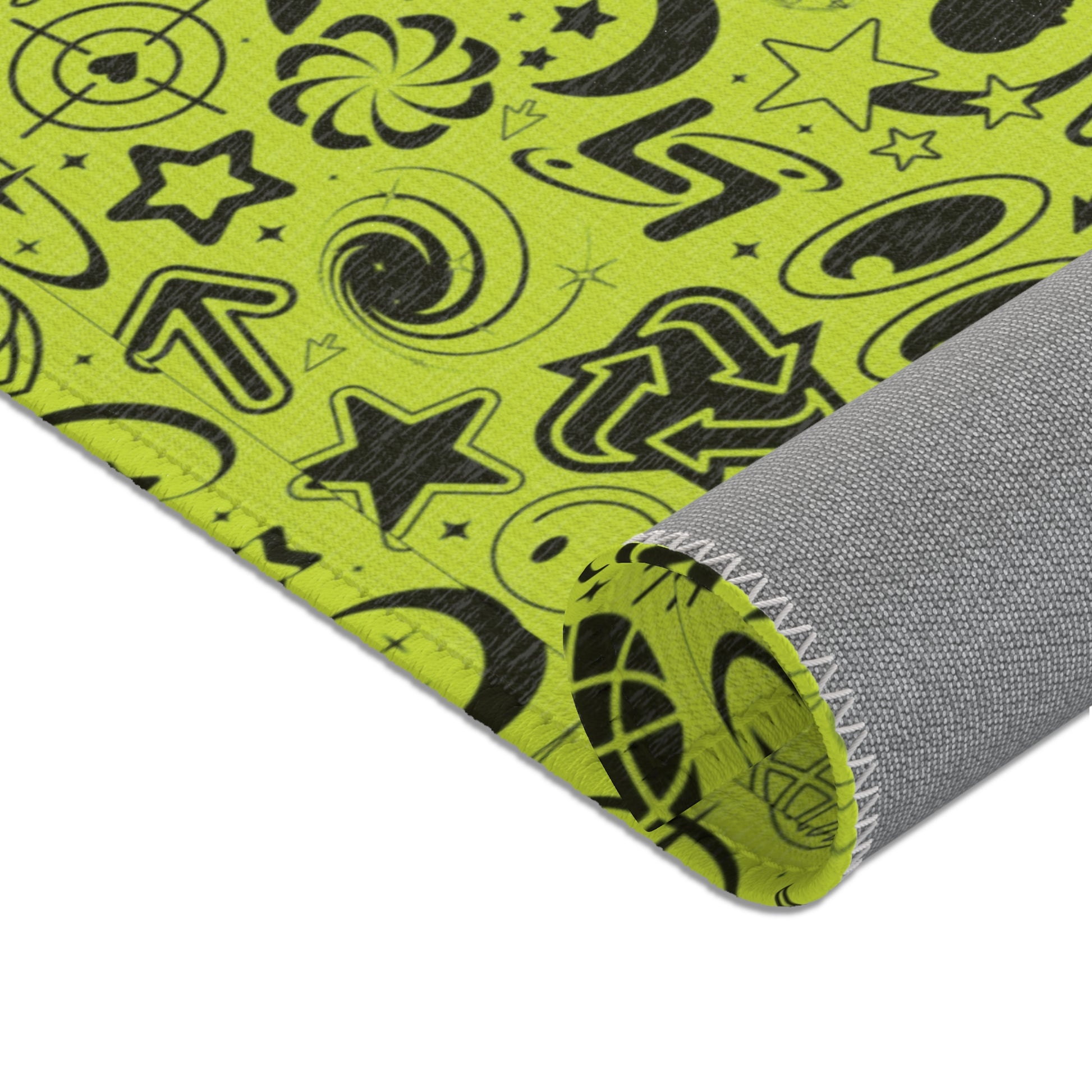 Cool y2k Rave - Area Rug - House of O & A