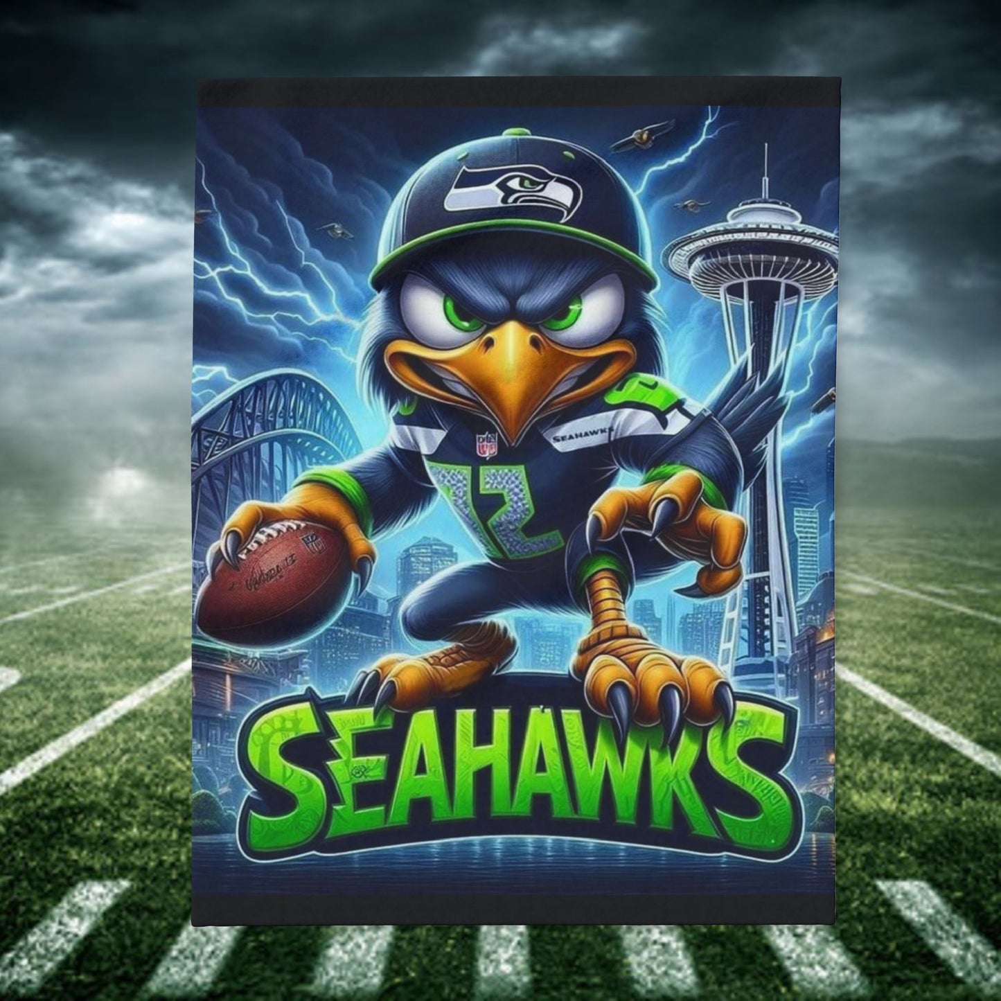 NFL Seahawks Arctic Blanket - House of O & A