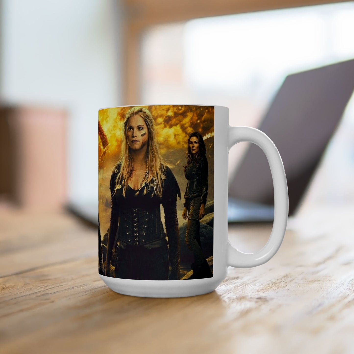 "The 100" Explosive Scene Coffee Mug – 11oz/15oz - House of O & A
