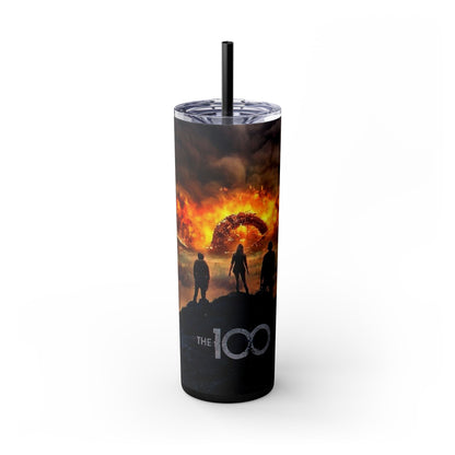 The 100 Stainless Steel Tumbler - Orange - House of O & A